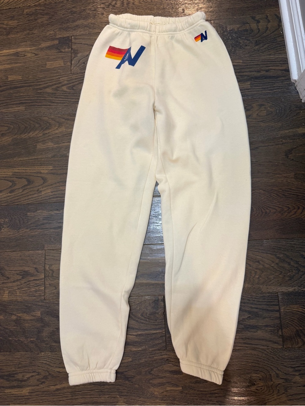 Aviator Nation Women’s Cream Sweatpants Size S